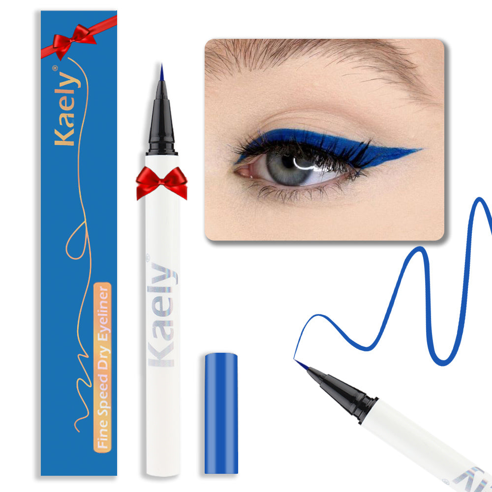 Waterproof Colored Eyeliner Liquid Eye Liner Set Long Lasiting Fine Speed Dry Liquid Eyeliner lapiz delineador de ojos contra el agua blanco para ojos de colores