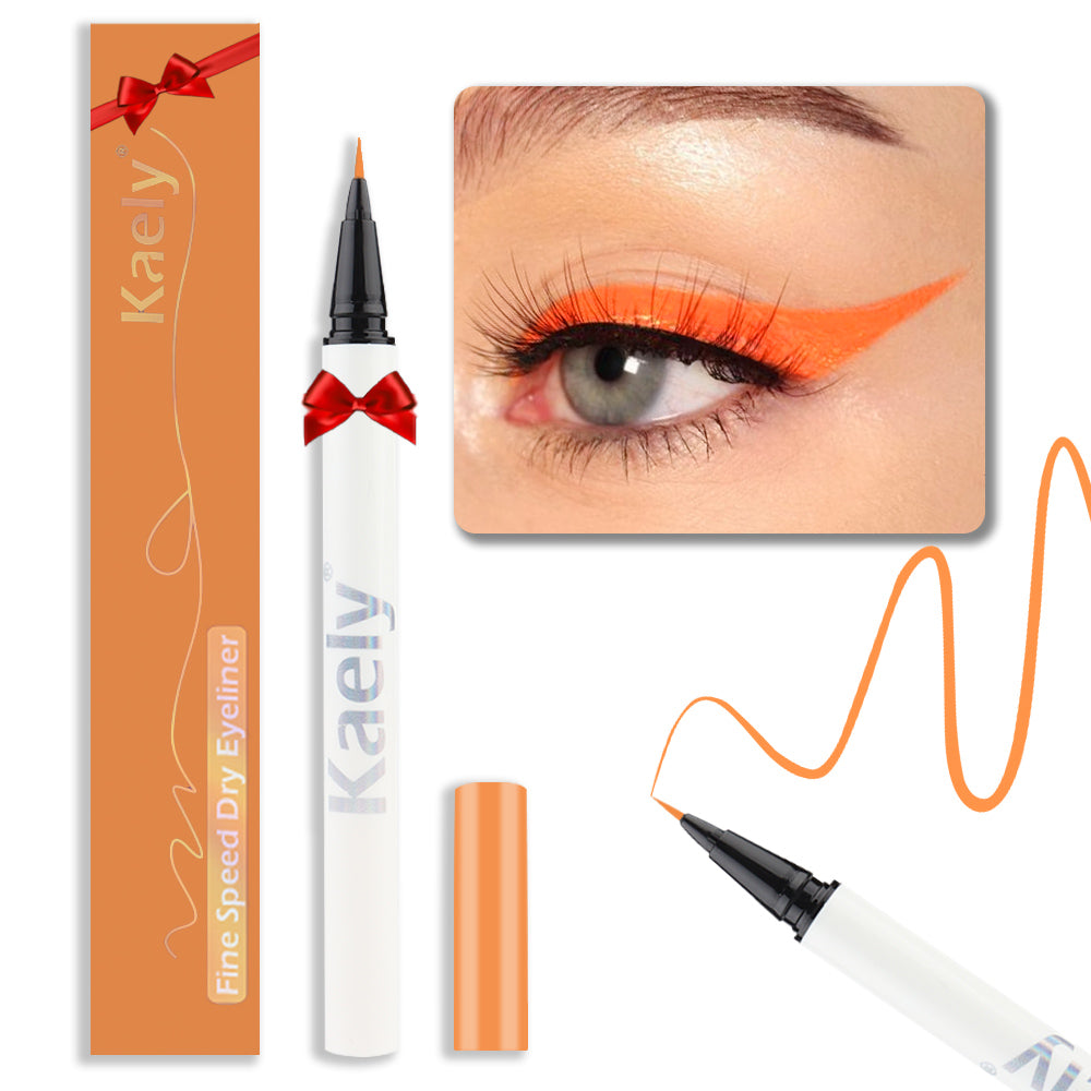 Waterproof Colored Eyeliner Liquid Eye Liner Set Long Lasiting Fine Speed Dry Liquid Eyeliner lapiz delineador de ojos contra el agua blanco para ojos de colores